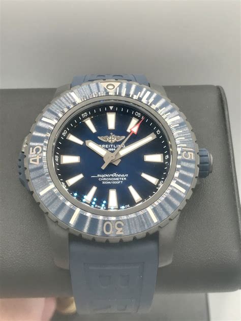 breitling superocean 48 blue